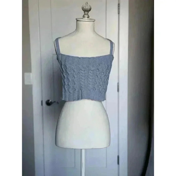 The Andamane Forget Me Not Crop Cardigan Set Wool Cashmere Women’s Size XL - Picture 6 of 12